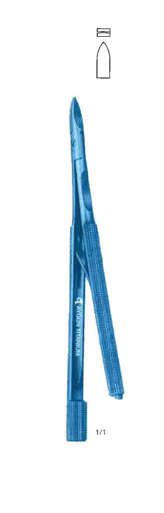 TİTANYUM JİLET TUTUCU 10CM